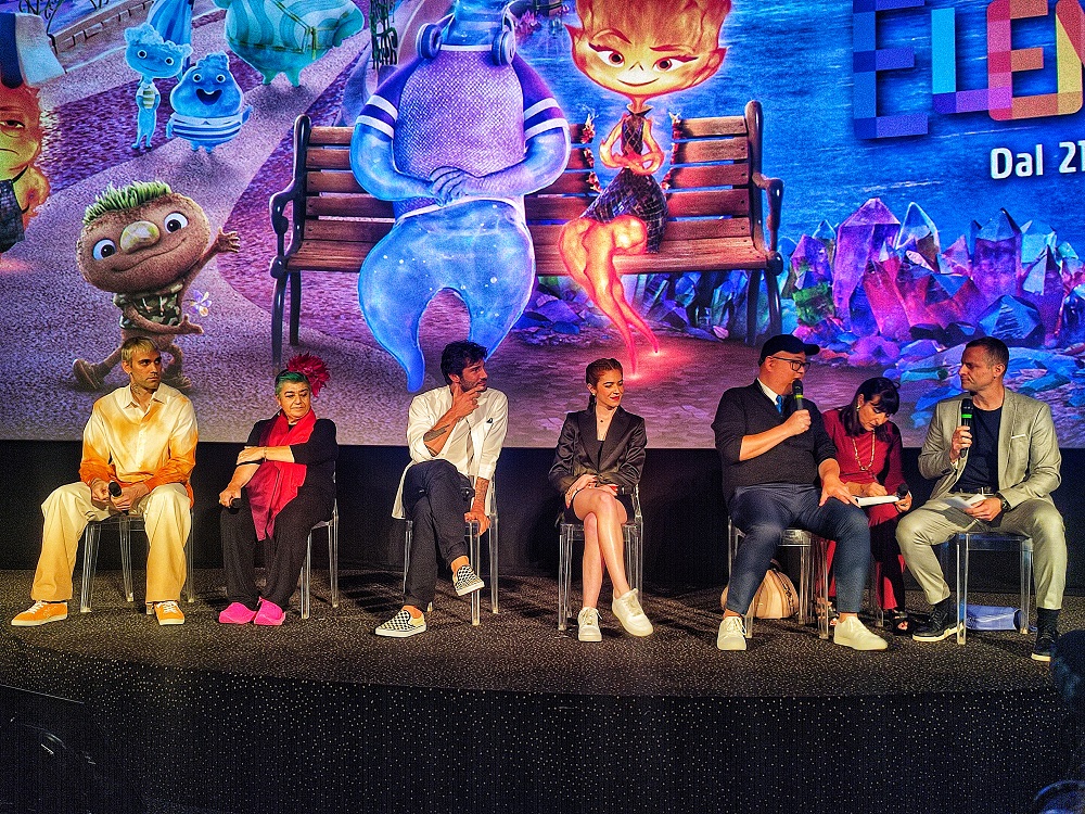 La conferenza stampa di&nbsp;Elemental